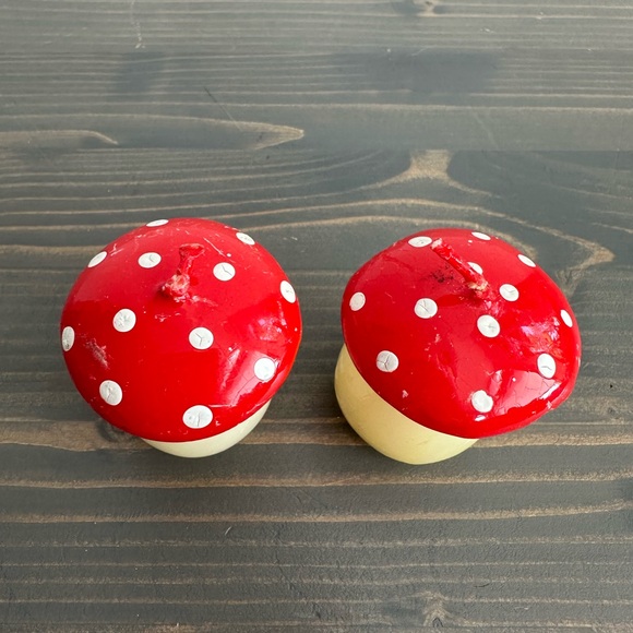 2 x vintage mushroom candle - Picture 2 of 14